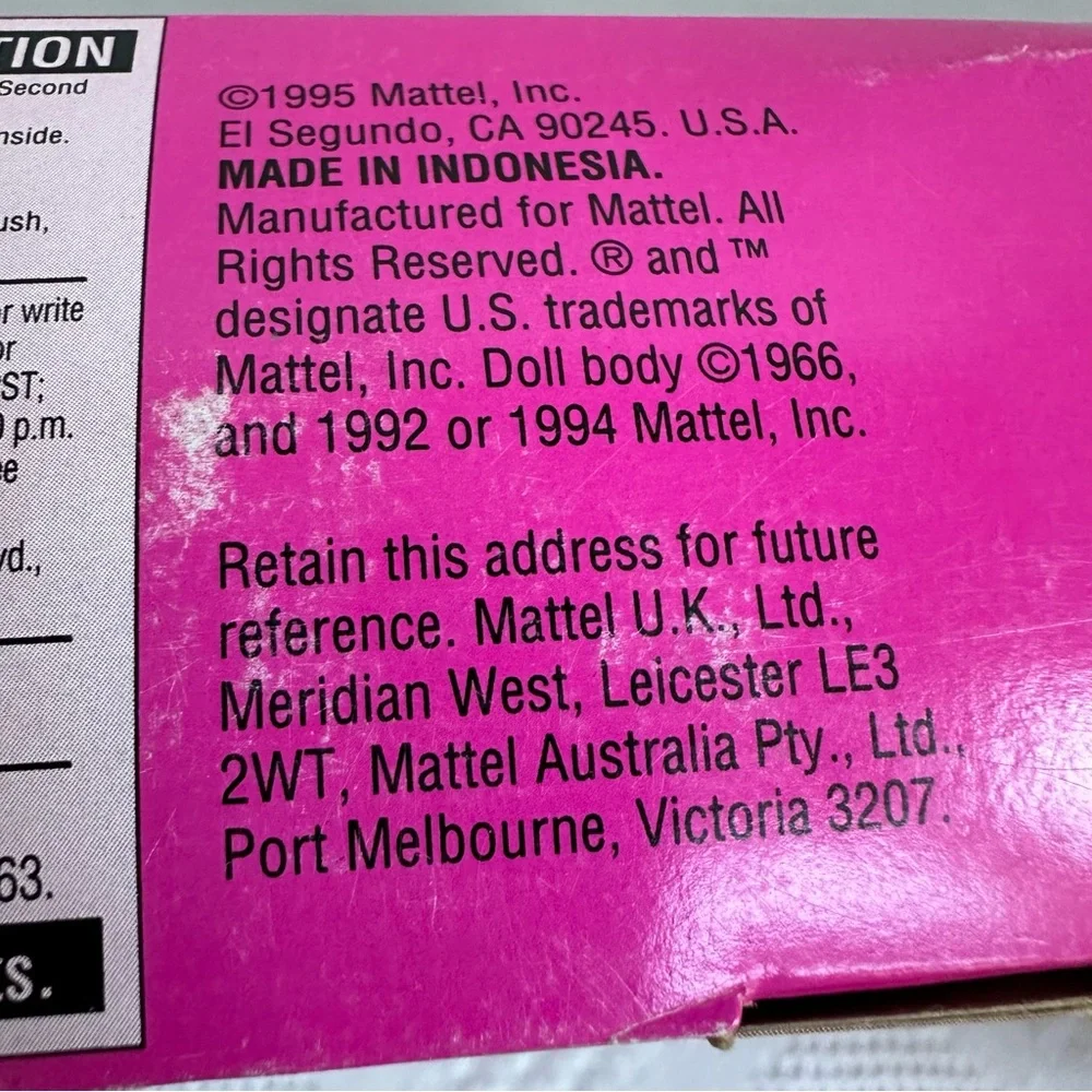 VTG 1995 Pioneer Barbie American Stories Collection 2nd Edition-NIB-Cottagecore